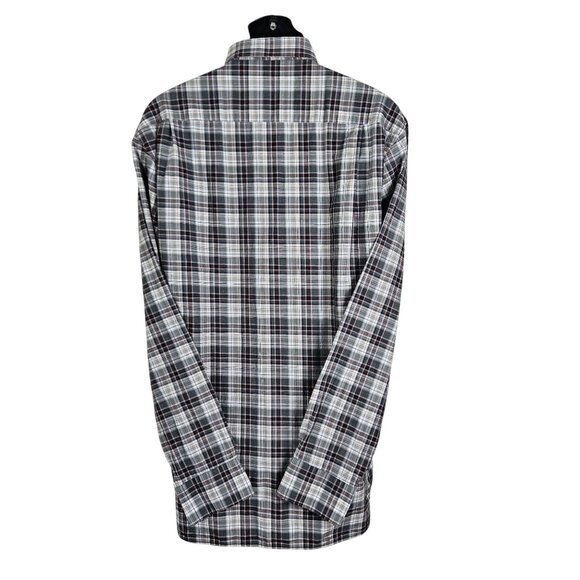 Peter Millar Mens Plaid Button-Up Shirt Extra Large Cotton Long Sleeve Casual - Picture 2 of 8